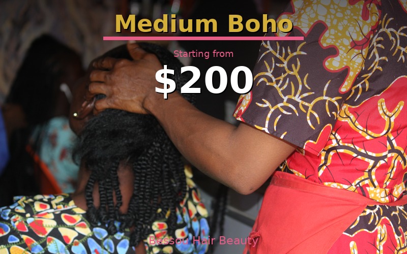 Medium Boho Braids