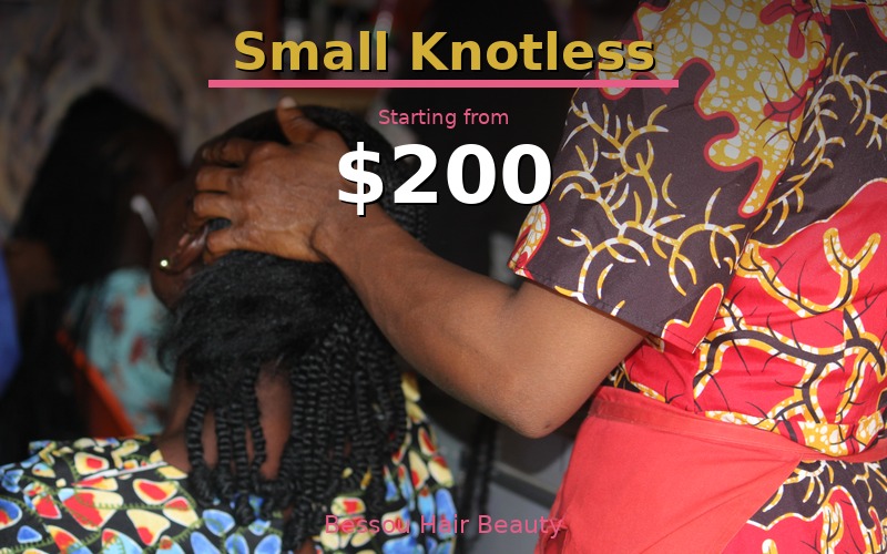 Small Knotless Braids